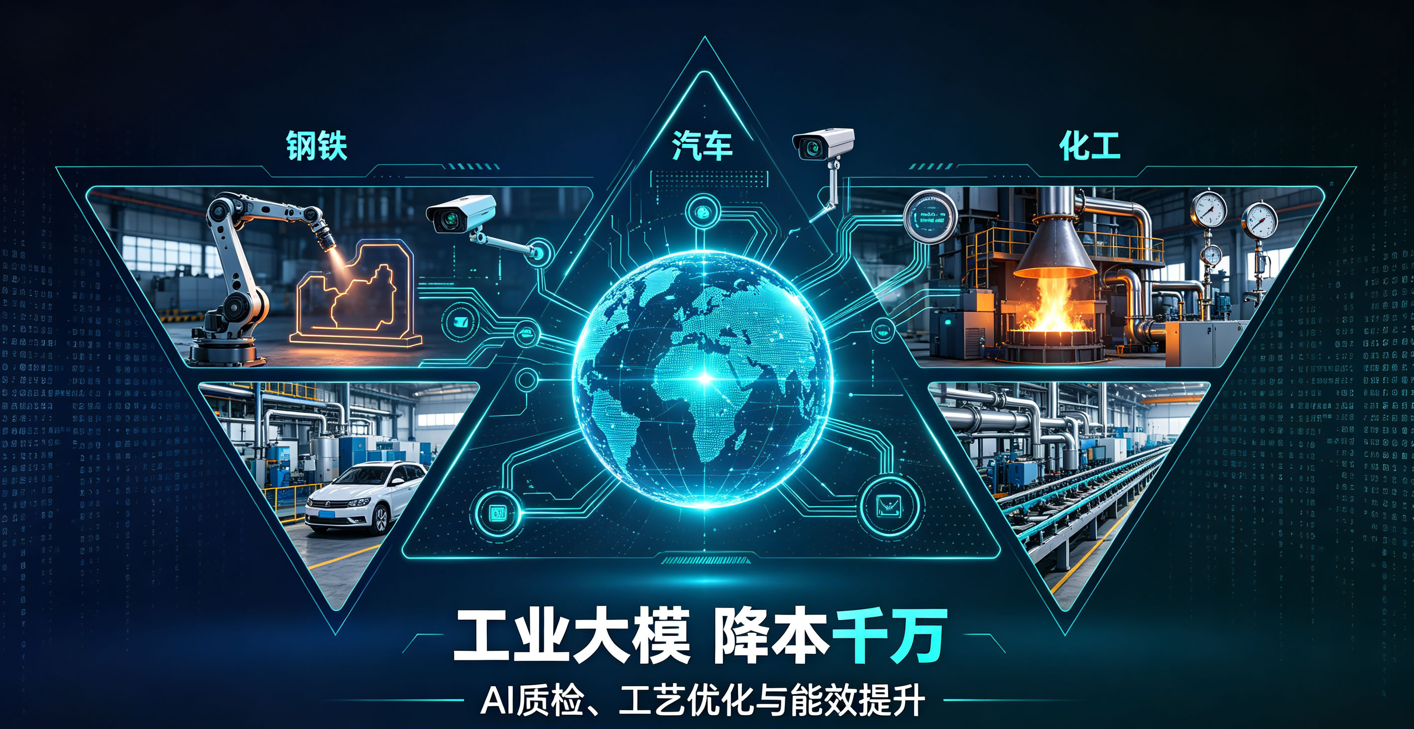 车企、钢铁、化工批量验证工业大模型价值：单厂年降本超千万，AI 从试点走向全产线普及