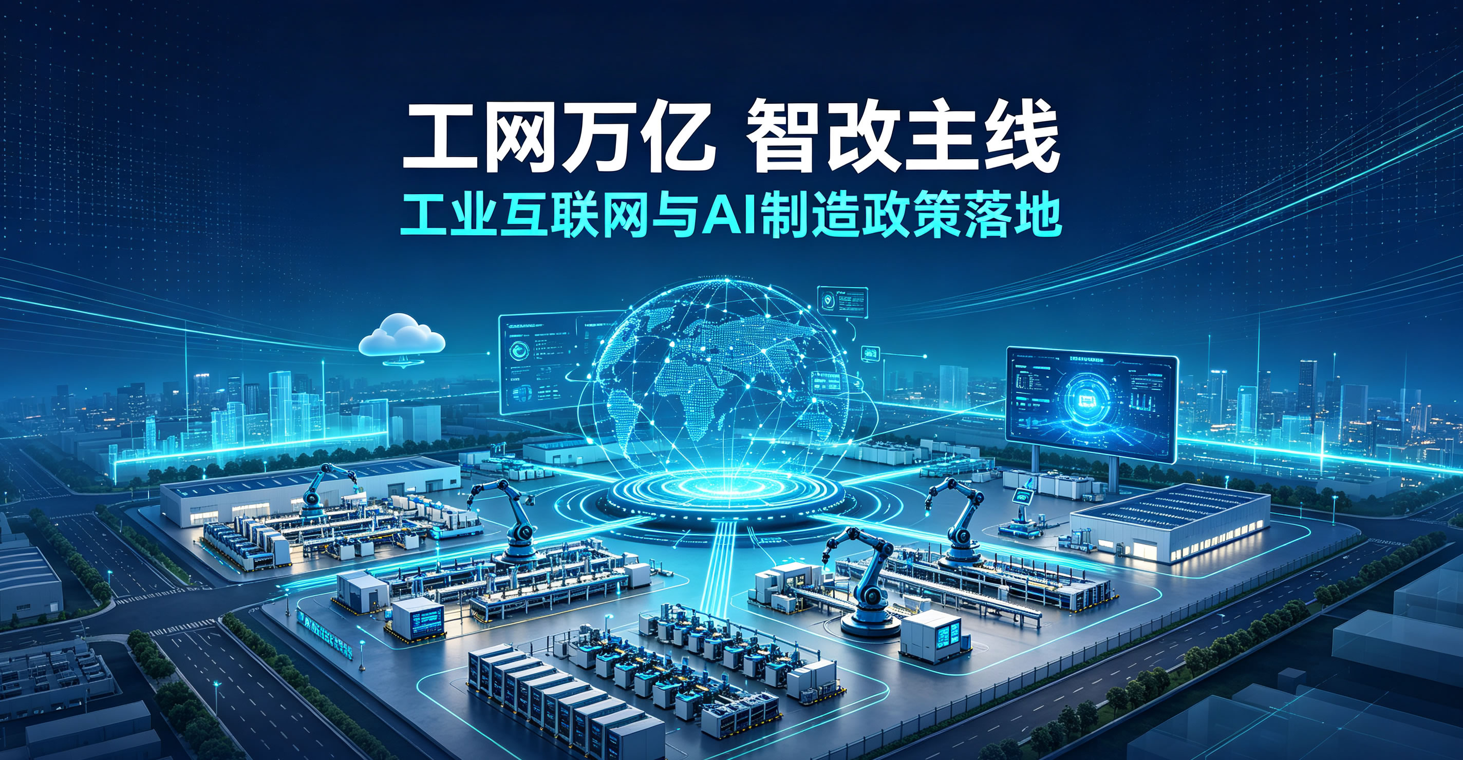 八部门重磅文件落地！2030 工业互联网核心产业规模目标 2.5 万亿，AI + 制造成转型核心主线